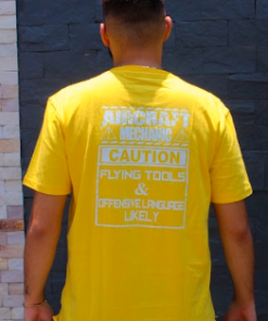 Alternative view of Franela Aircraft Mechanic