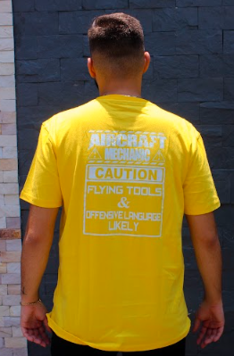 Franela Aircraft Mechanic - Imagen 2