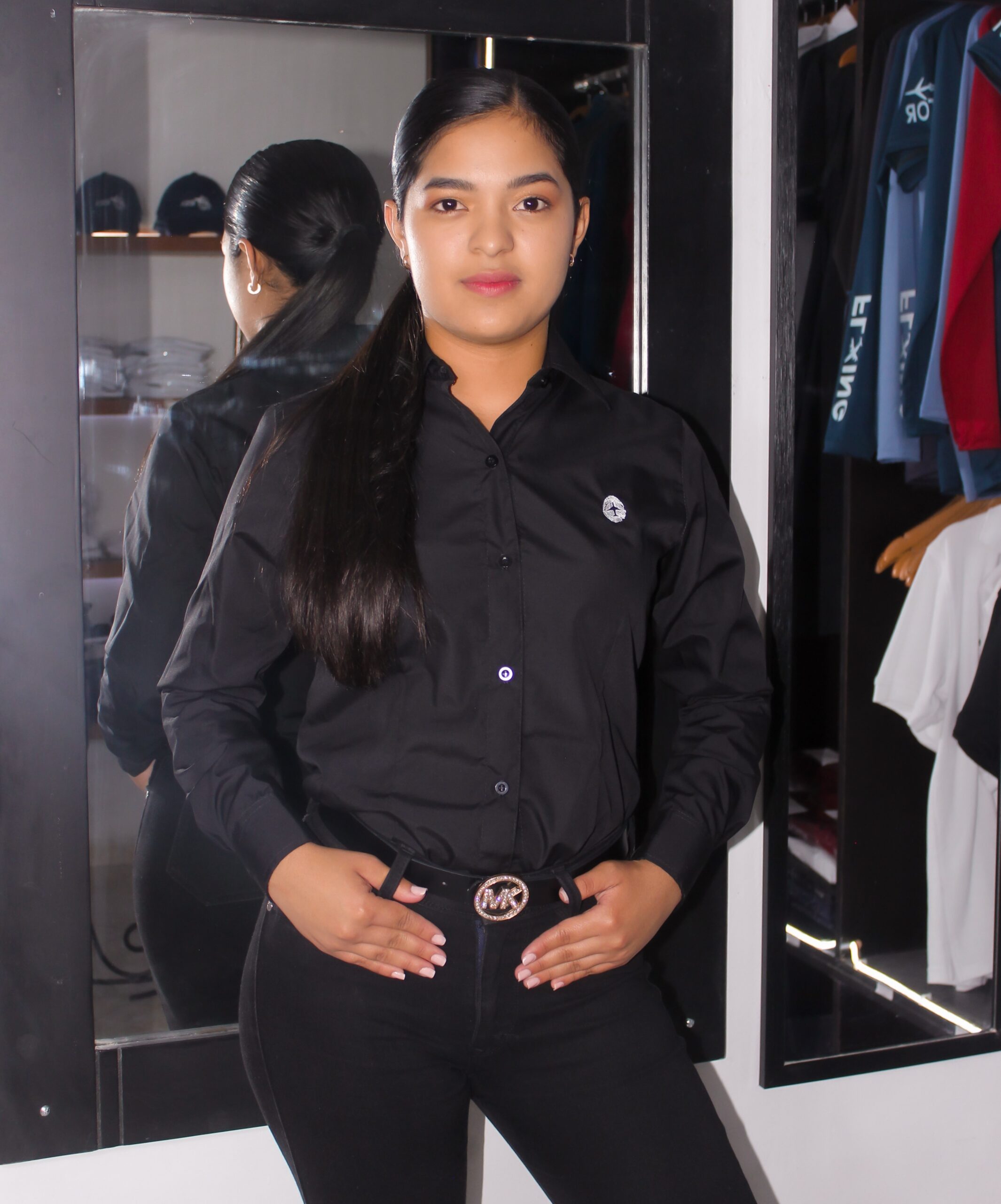 Camisa Manga Larga - Huella Dactilar - Dama - Imagen 4